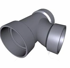 Flash Sale 🛒 Georg Fischer Corporation Fuseal® 4 x 4 x 3 in. Socket Reducing and Sanitary HDPE and Polypropylene Tee ✔️