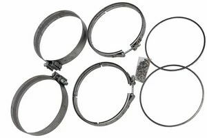 Best Pirce 😀 CDC Enterprises BlueDuct® 8 in. Clamp and Gasket Set 😉 3 Best Pirce 😀 CDC Enterprises BlueDuct® 8 in. Clamp and Gasket Set 😉