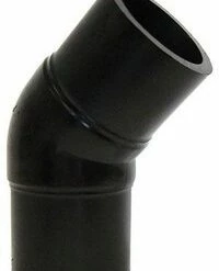 Budget ⭐ B & D Mfg. 1 in. IPS x Butt Fusion 200# Straight DR 11 Molded HDPE 45 Degree Elbow for PE3408 Pipe 🌟