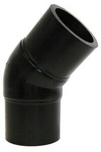 Budget ⭐ B & D Mfg. 1 in. IPS x Butt Fusion 200# Straight DR 11 Molded HDPE 45 Degree Elbow for PE3408 Pipe 🌟 3 Budget ⭐ B & D Mfg. 1 in. IPS x Butt Fusion 200# Straight DR 11 Molded HDPE 45 Degree Elbow for PE3408 Pipe 🌟