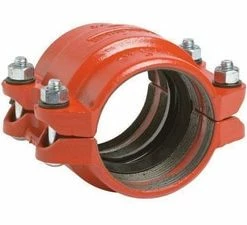 Outlet 🎁 Victaulic FireLock™ Style 995 8 in. Gasket Plastic Painted HDPE Coupling 💯
