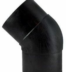 Discount 👏 4 in. IPS x Butt Fusion 200# Straight DR 11 Molded HDPE 45 Degree Elbow for PE3408 Pipe 🤩