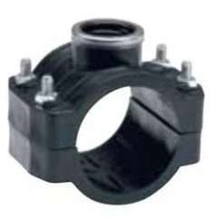 Budget 😍 3 x 1-1/4 in. IPS Reducing HDPE Clamp Saddle with Stainless Steel Ring and Bolt ✔️