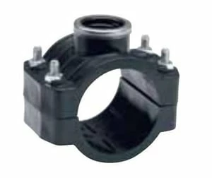 Budget ๐ 3 x 1-1/4 in. IPS Reducing HDPE Clamp Saddle with Stainless Steel Ring and Bolt โ๏ธ 3 Budget ๐ 3 x 1-1/4 in. IPS Reducing HDPE Clamp Saddle with Stainless Steel Ring and Bolt โ๏ธ