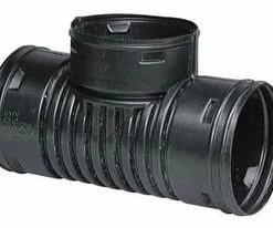 Outlet 😀 Advanced Drainage Systems N-12® 6 in. Bell End HDPE and PVC Tee 👍