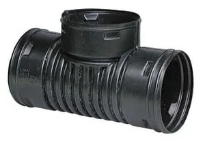 Outlet 😀 Advanced Drainage Systems N-12® 6 in. Bell End HDPE and PVC Tee 👍 3 Outlet 😀 Advanced Drainage Systems N-12® 6 in. Bell End HDPE and PVC Tee 👍