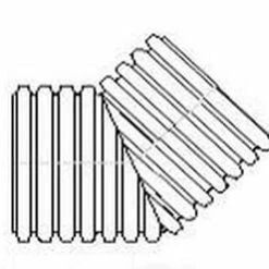 New 🛒 ADS® N-12® 8 in. Bell End Fabricated Corrugated Straight HDPE 45 Degree Elbow 😍