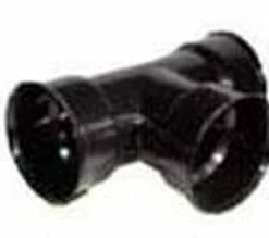 Best deal ⭐ ADS® N-12® 6 in. Bell End Straight HDPE Watertight Tee 👏