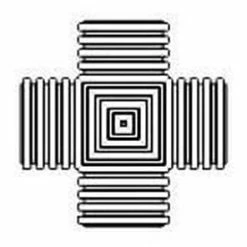 Best Sale 🔔 ADS® N-12® 8 in. Plain End Straight HDPE Cross 🥰