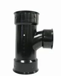 Best Sale 💯 Advanced Drainage Systems N12® 8 x 8 x 4 in. Gasket HDPE Reducing Sweep Tee ⭐