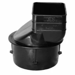 Brand new ⭐ ADS® 3 x 4 x 4 in. Corrugated Reducing Standard HDPE and PVC Downspout Adapter 💯