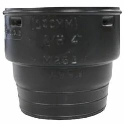 Flash Sale 😀 ADS® N-12® 3 in. Clay and Corrugated Straight HDPE Clay Adapter 😀