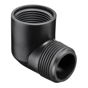 New 🥰 1 in. MPT x FPT Straight Schedule 40 HDPE 90 Degree Elbow 🥰 3 New 🥰 1 in. MPT x FPT Straight Schedule 40 HDPE 90 Degree Elbow 🥰