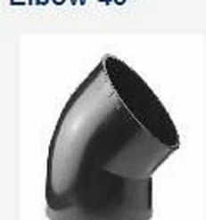 Discount ⭐ 8 in. IPS Butt Fusion Straight DR 9 and CL200 Molded HDPE 45 Degree Elbow ✔️