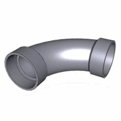 Flash Sale 😀 Georg Fischer Corporation Fuseal® 2 in. Socket Straight Resin, HDPE and Polypropylene Closet Long Sweep 1/4 Degree Bend 🧨